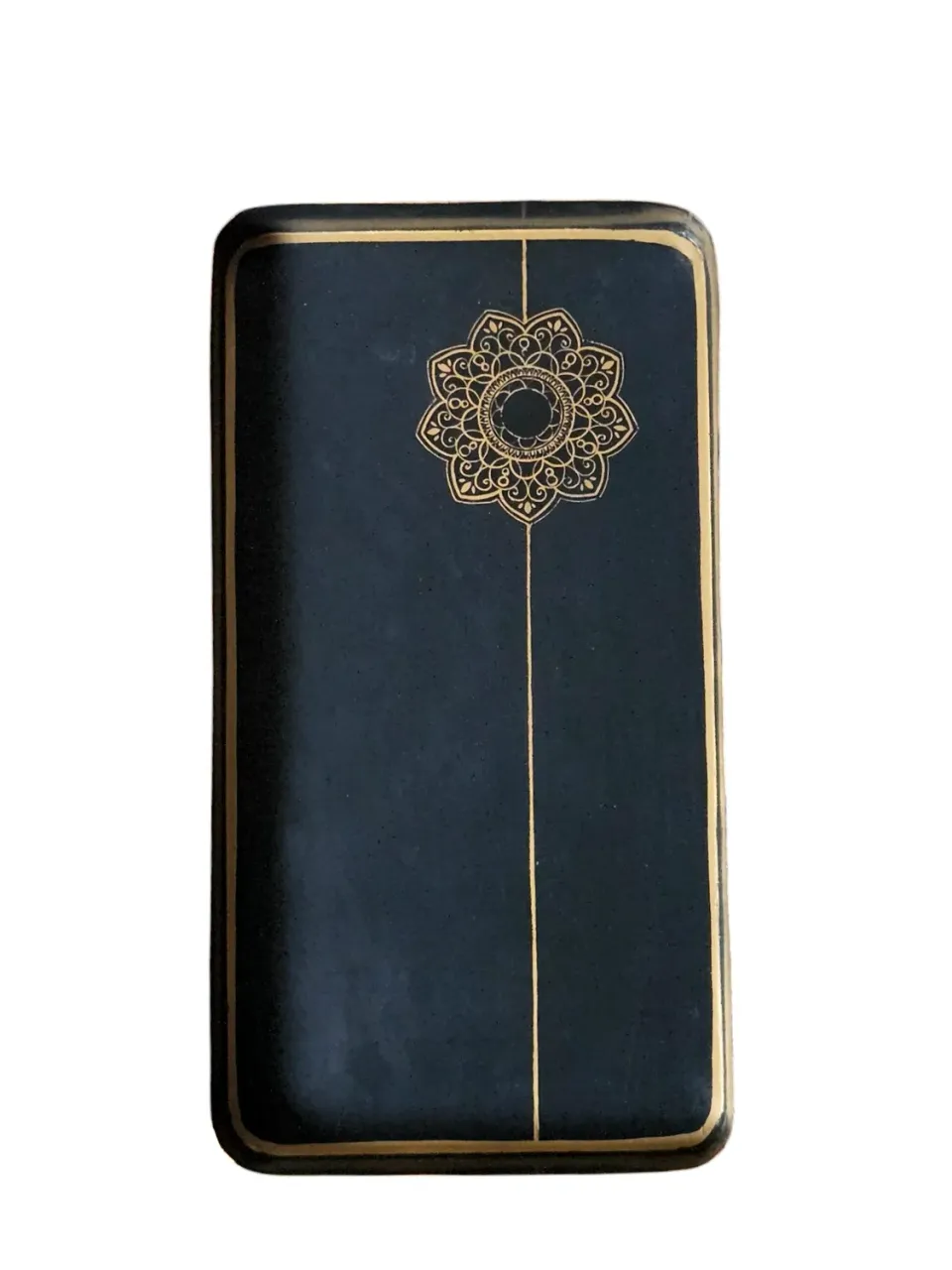 Les Ottomans Arabian Tales RAM03 jernbakke håndmalet guld