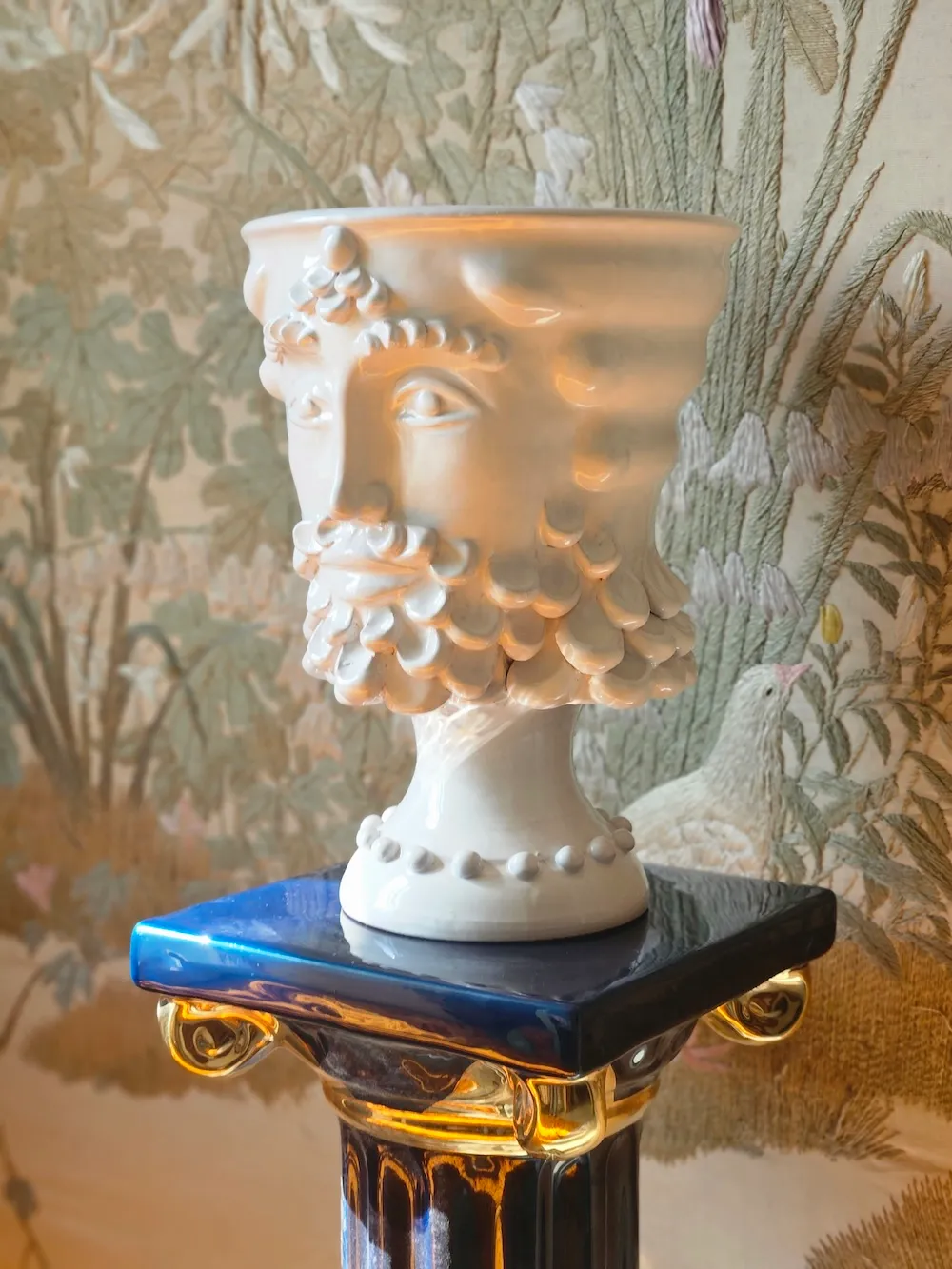 Les Ottomans An Italian Heritage vase keramik morohoved