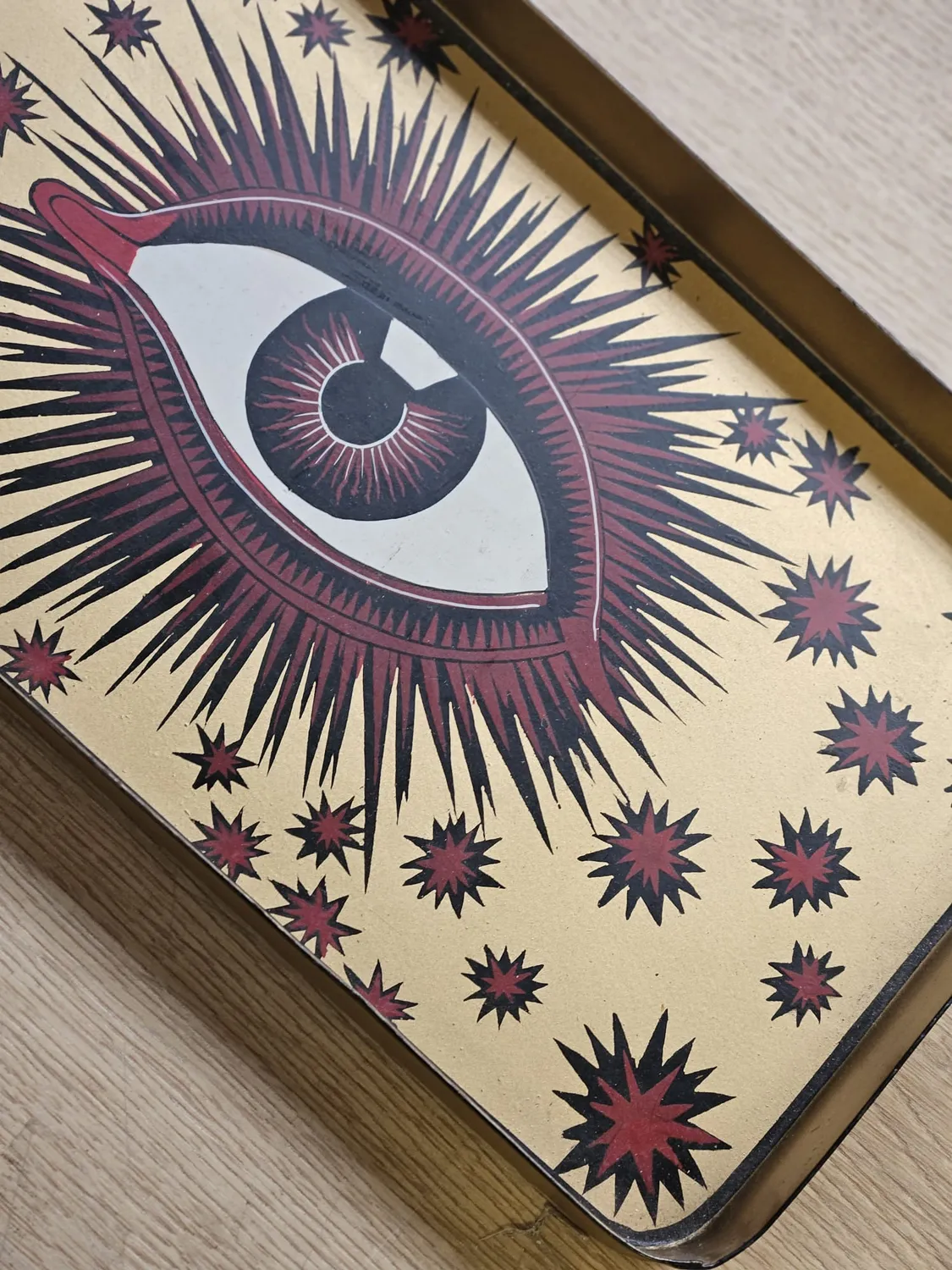 Les Ottomans All-Seeing Eye bakke Festivo jern