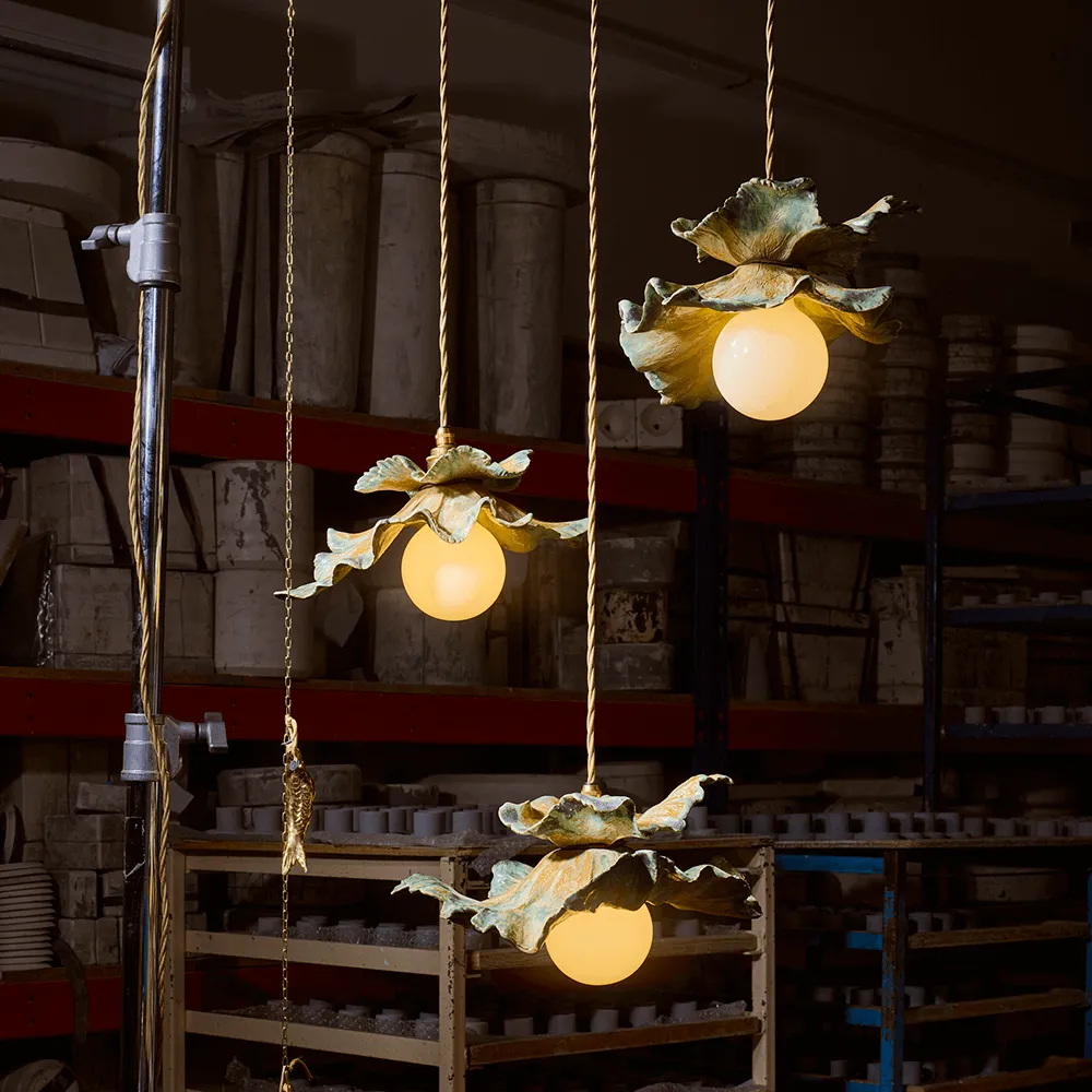 1882 Ltd Lilypond pendel loftlampe keramik