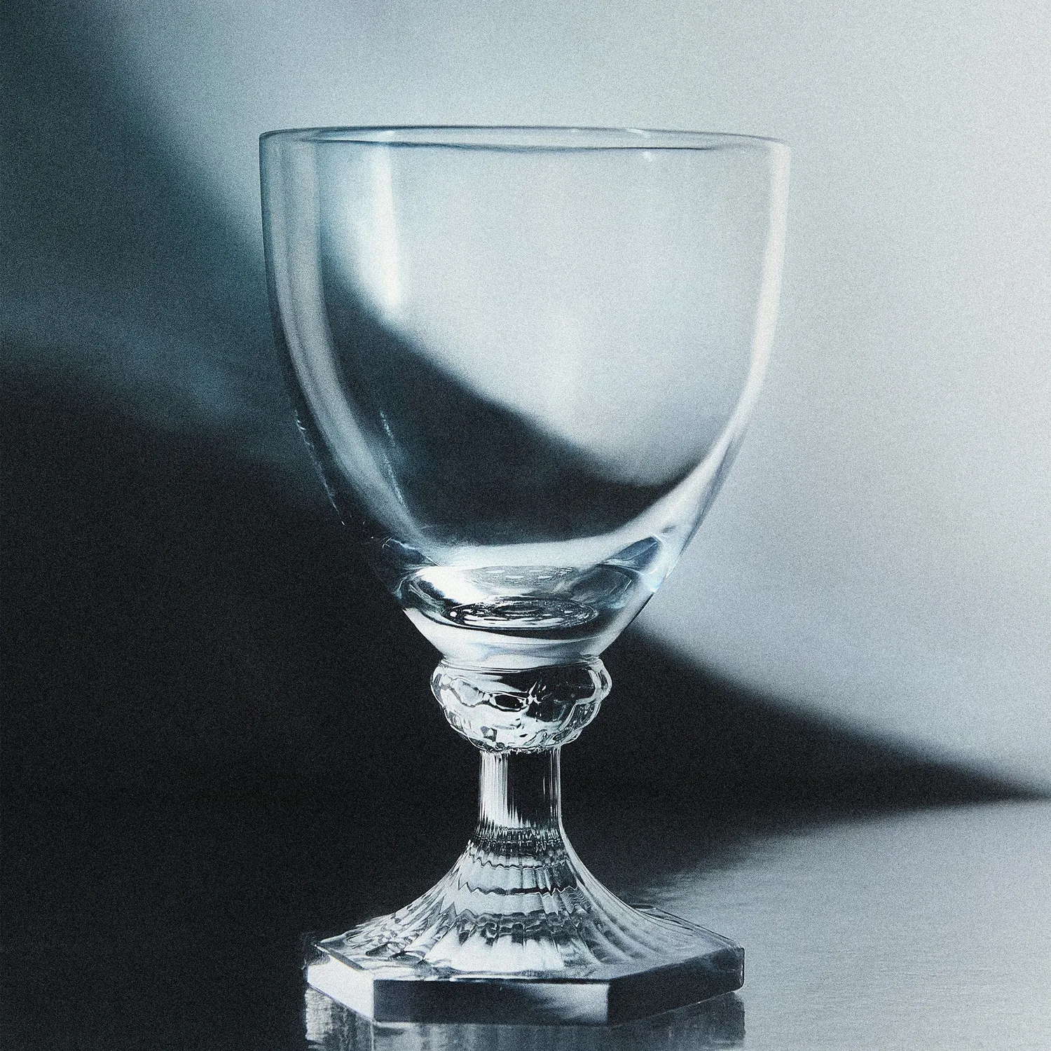 Kgl. Porcelæn Aurora vinglas 26 cl 2 stk krystal