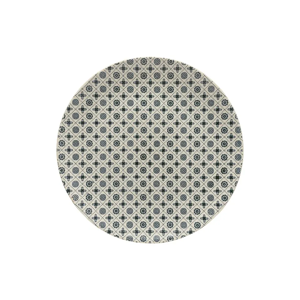 Costa Nova Augusta middagstallerken Little Garden Beige mat