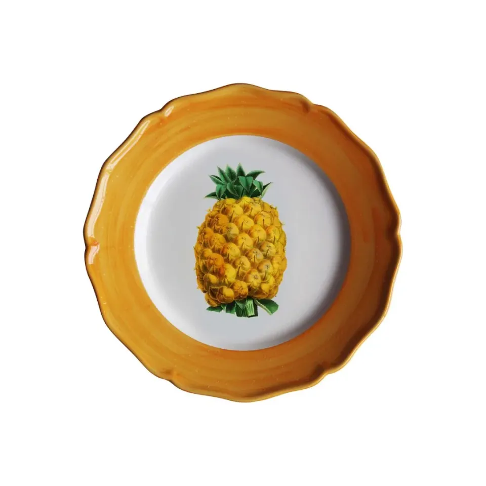 Les Ottomans Botanica ananas desserttallerken keramik