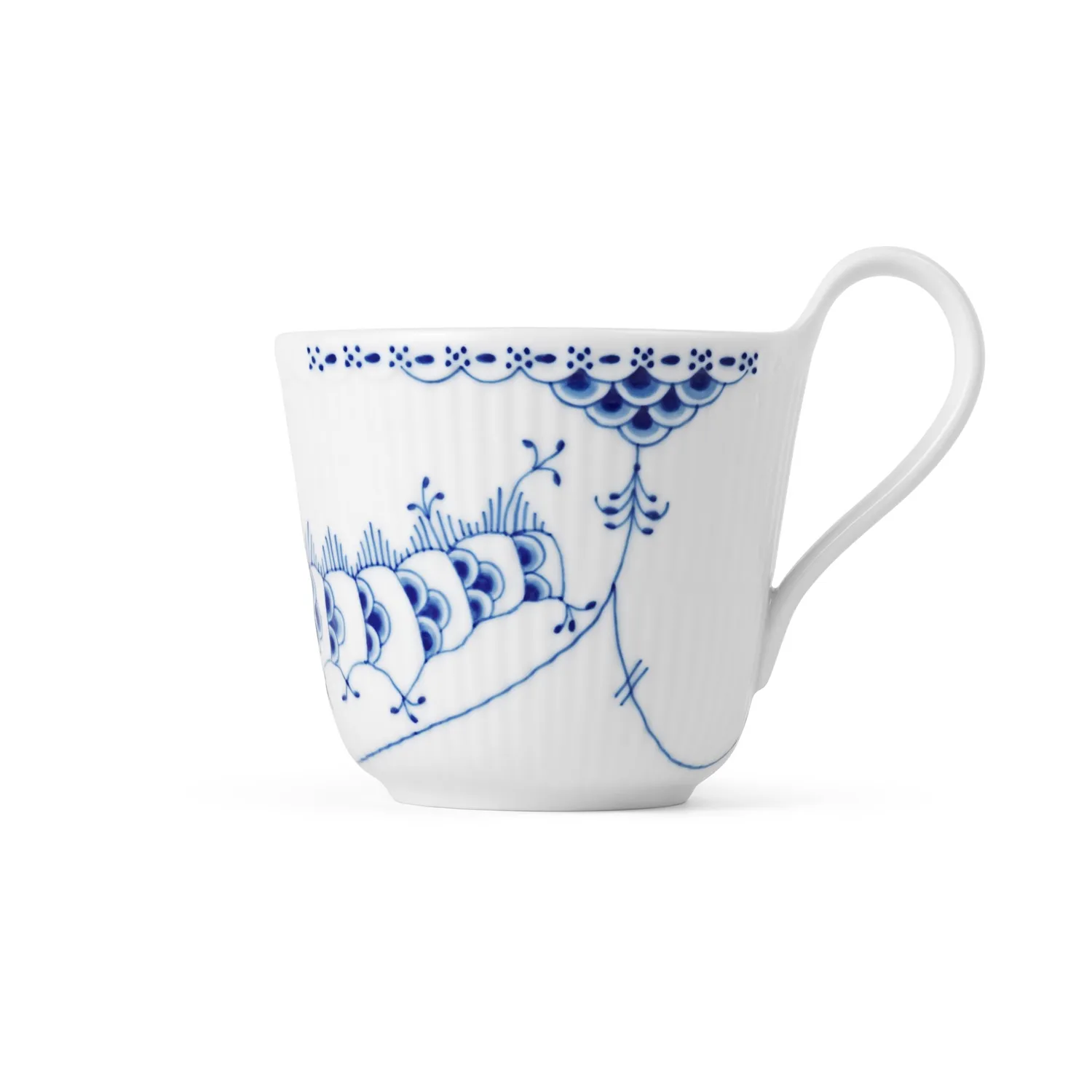 Kgl. Porcelæn Royal Creatures højhankskop Kålorm 33 cl