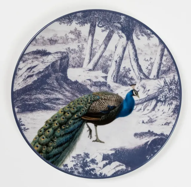 Les Ottomans La Menagerie Ottomane MEN04 desserttallerken porcelæn tropisk