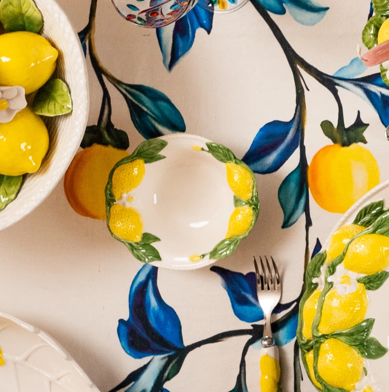 Les Ottomans Limone LMN01 skål keramik citron