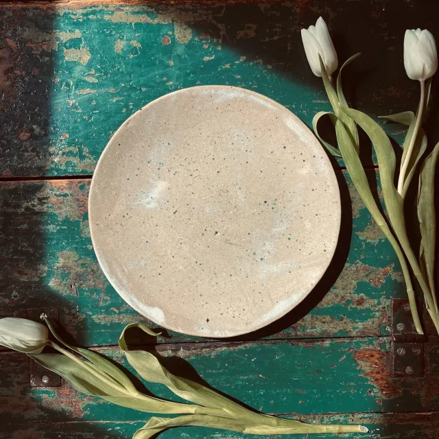 Marie Debié Ceramics middagstallerken stentøj håndlavet