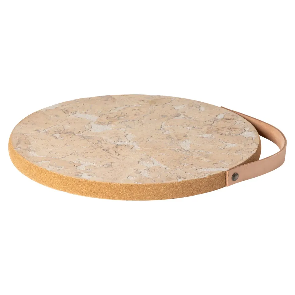 Costa Nova Cork bordskåner stor vanilla beige kork