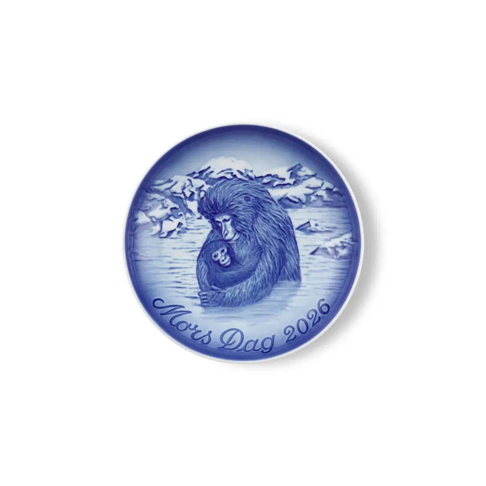 Kgl. Porcelæn Bing & Grøndahl Mors Dags Platte 2026 platte 15 cm sneaber