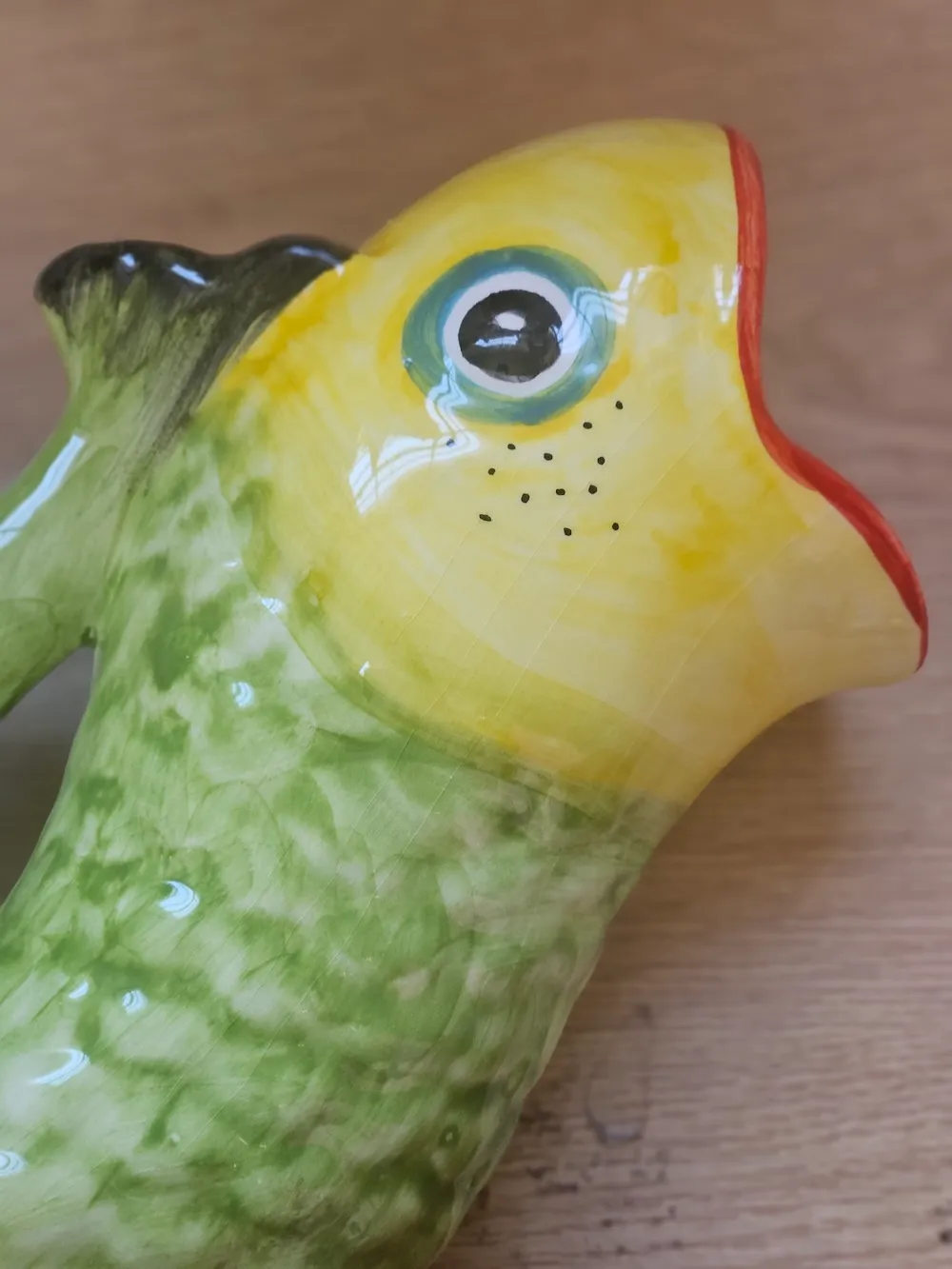 Les Ottomans fiskekande keramik håndmalet vandkande
