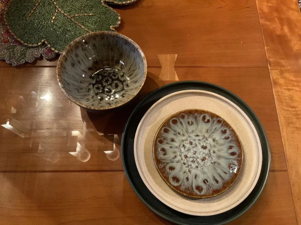 Costa Nova Roda forrettallerken rund cocoa brun