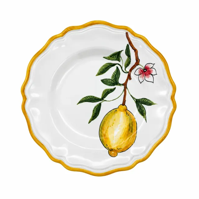 Les Ottomans Veggie VEP03 frokosttallerken 21 cm håndmalet