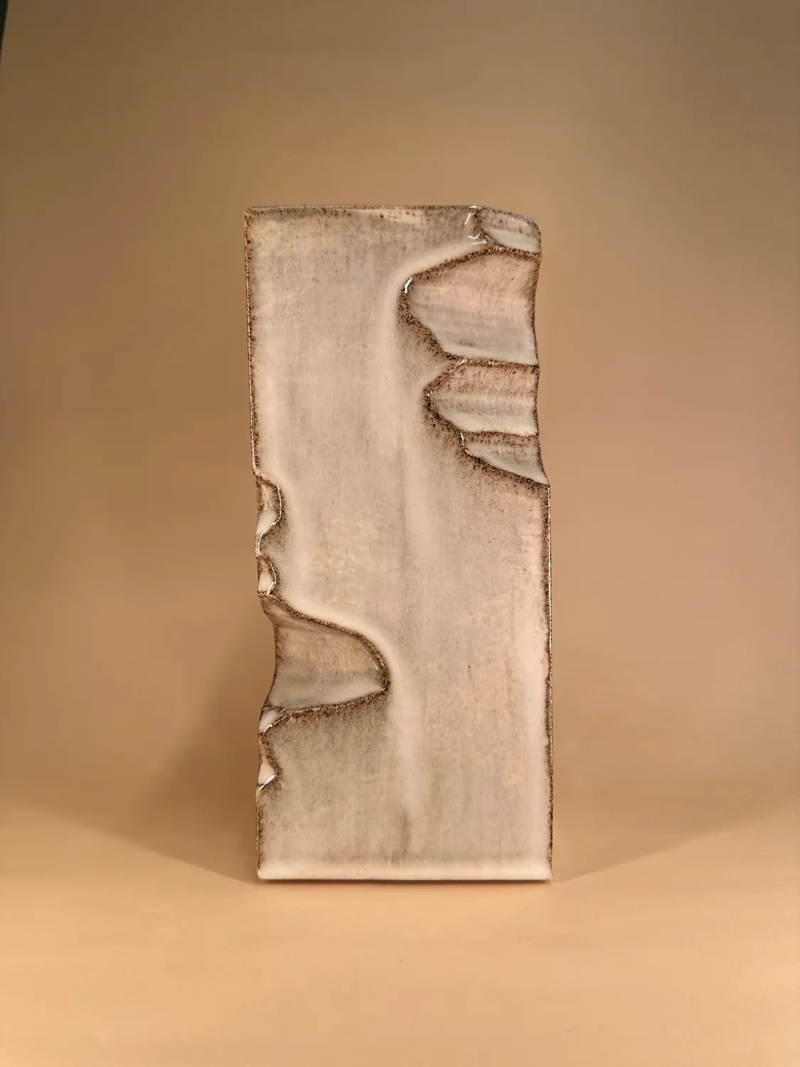 Odd Boys Ceramic ONO Broken vase Floating White firkantet