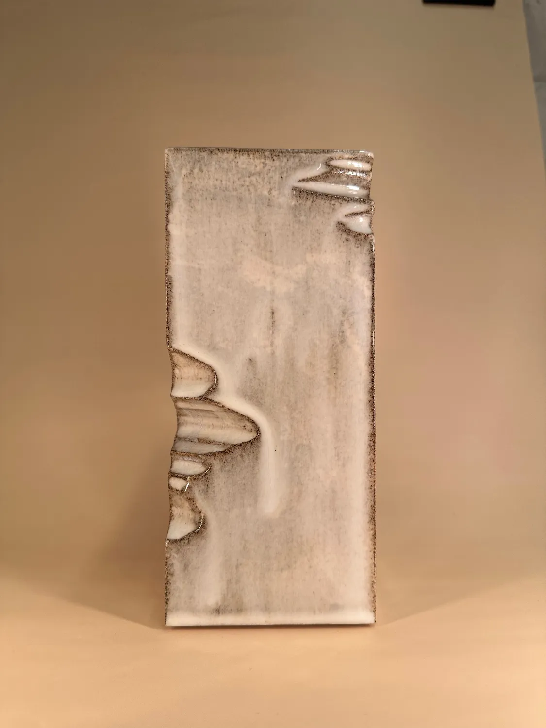 Odd Boys Ceramic ONO Broken vase Floating White firkantet
