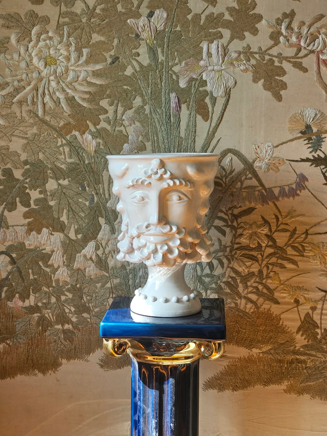 Les Ottomans An Italian Heritage vase keramik morohoved