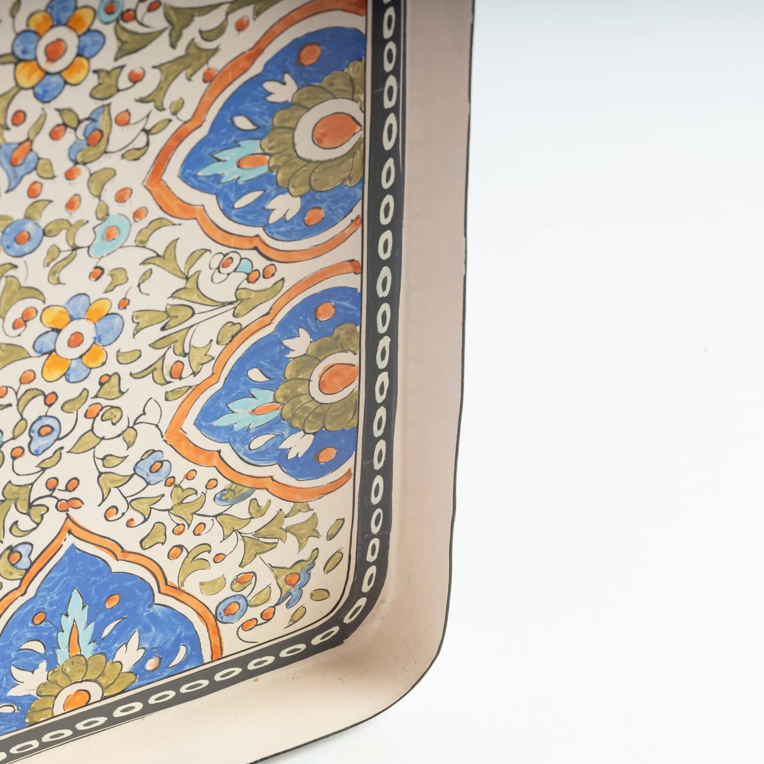 Les Ottomans IT21 bakke håndmalet jern