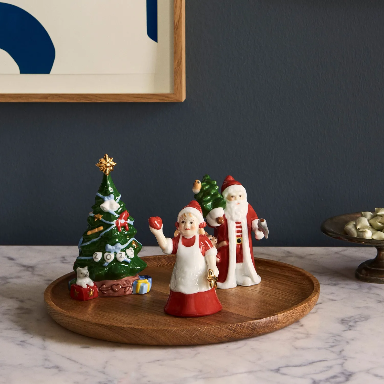 Royal Copenhagen Årets julekone 2023 figur 10 cm