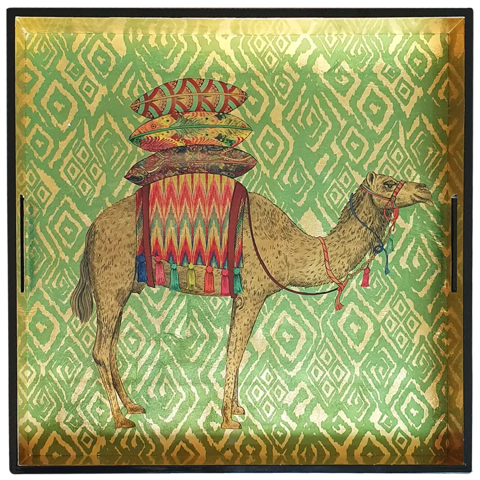 Les Ottomans Matthew Williamson bakke MWLT01 træ