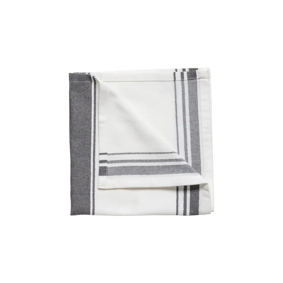 Costa Nova Carmo Napkin serviet sort bomuld