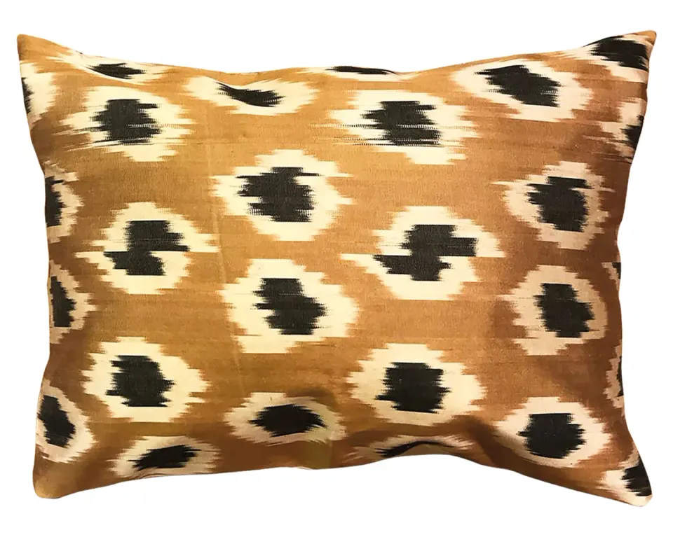 Les Ottomans Ikat S177 pudebetræk silke
