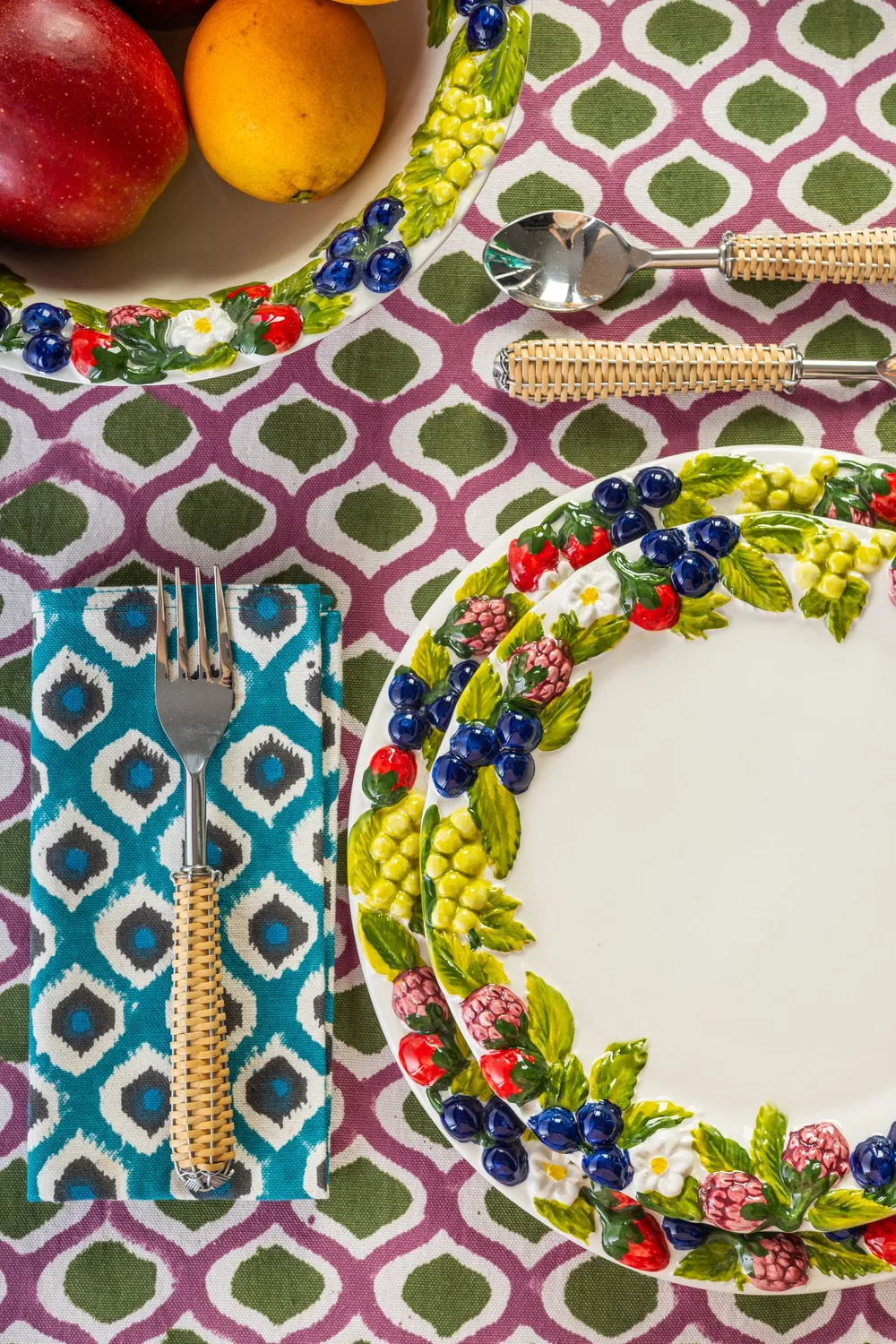 Les Ottomans Berries desserttallerken keramik