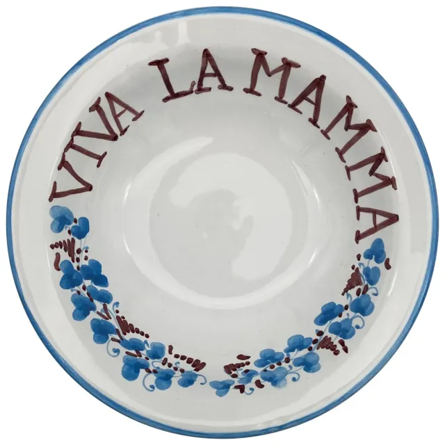 Les Ottomans Bella Italia skål håndmalet keramik