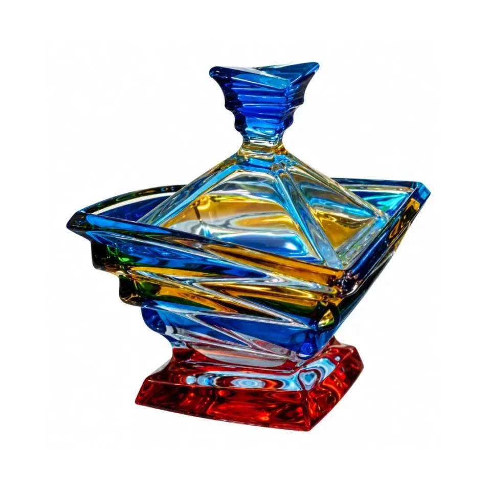 Les Ottomans CRB01 æske stor multifarvet glas