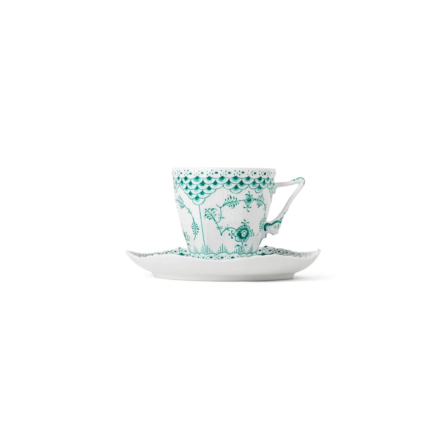Royal Copenhagen Smaragd Helblonde kop 14 cl grøn