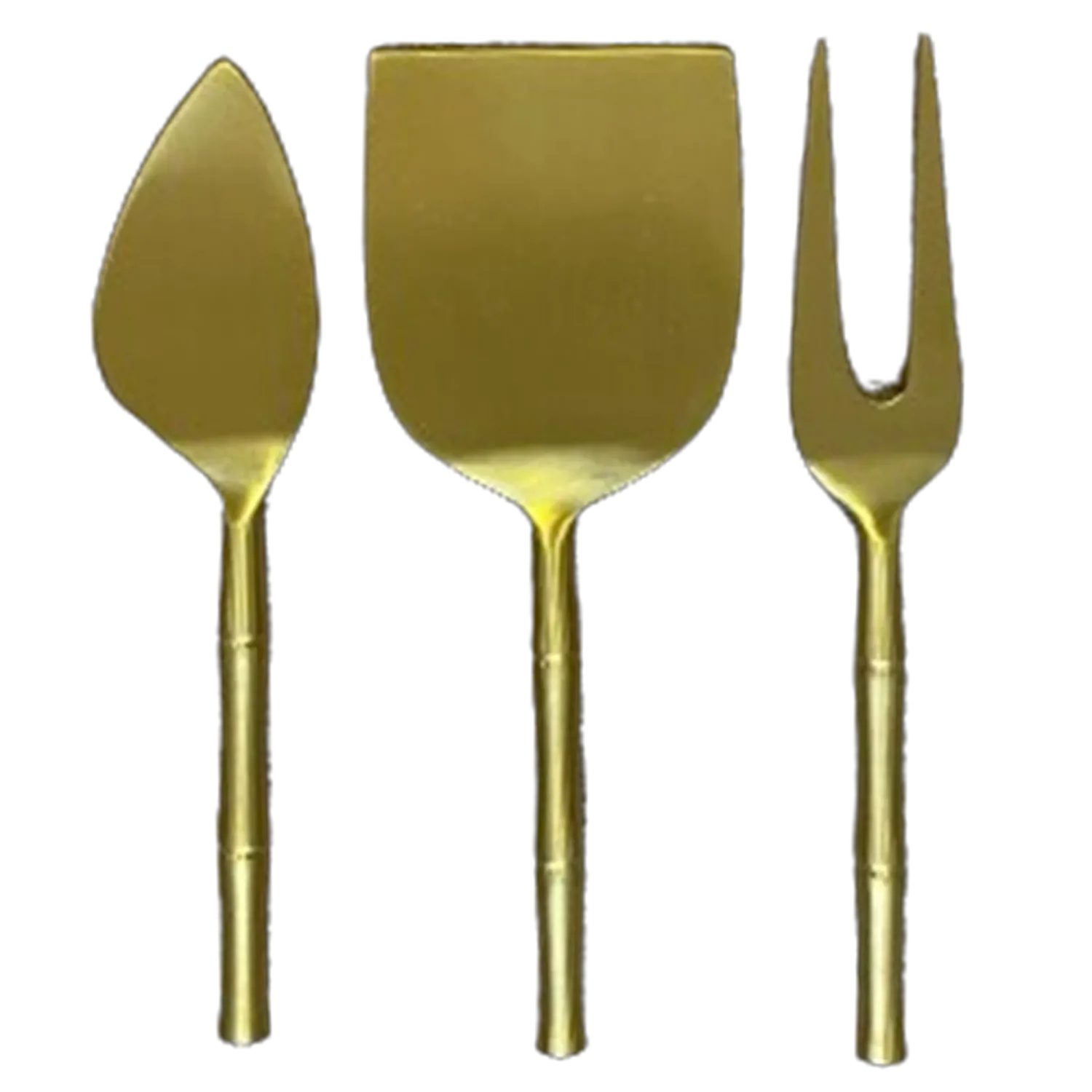 Les Ottomans Bamboo ostebestik 3 dele bambus