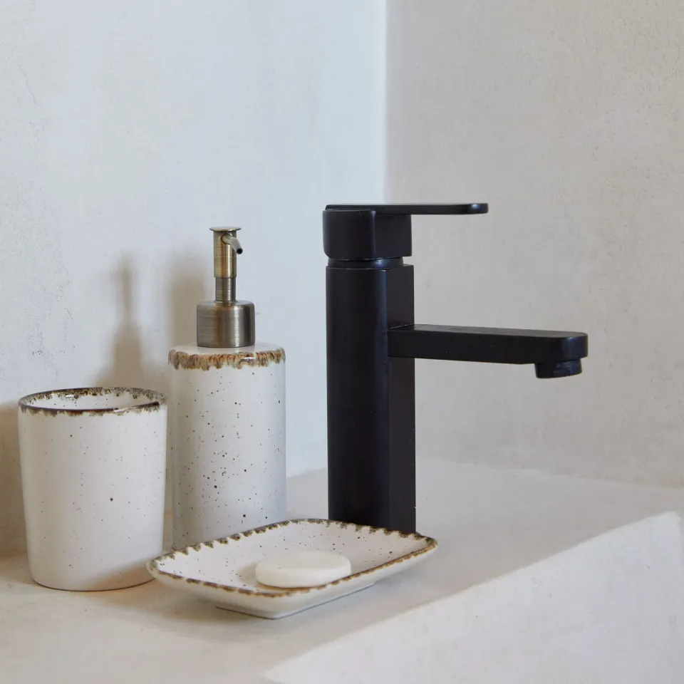 Costa Nova Toscana tumbler tandkrus aglio cream mat