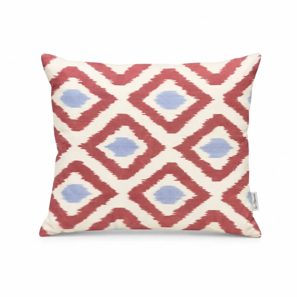 Les Ottomans S357 pudebetræk silke ikat