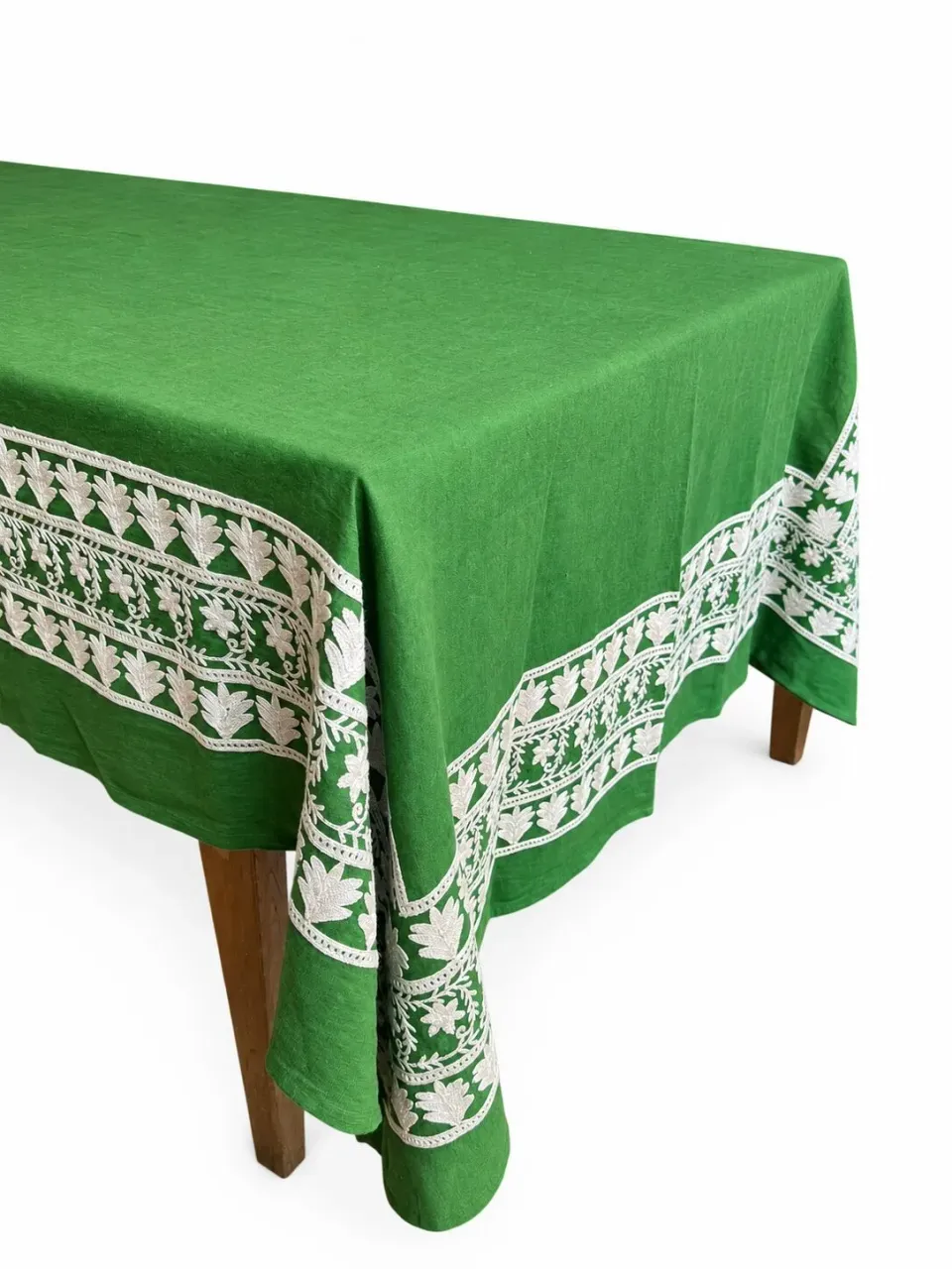 Les Ottomans EBT26 dug broderet bomuld ikat
