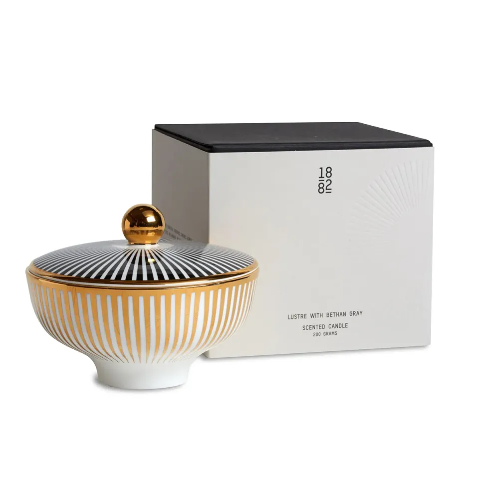 1882-Ltd Lustre Bethan Gray lysestage guld