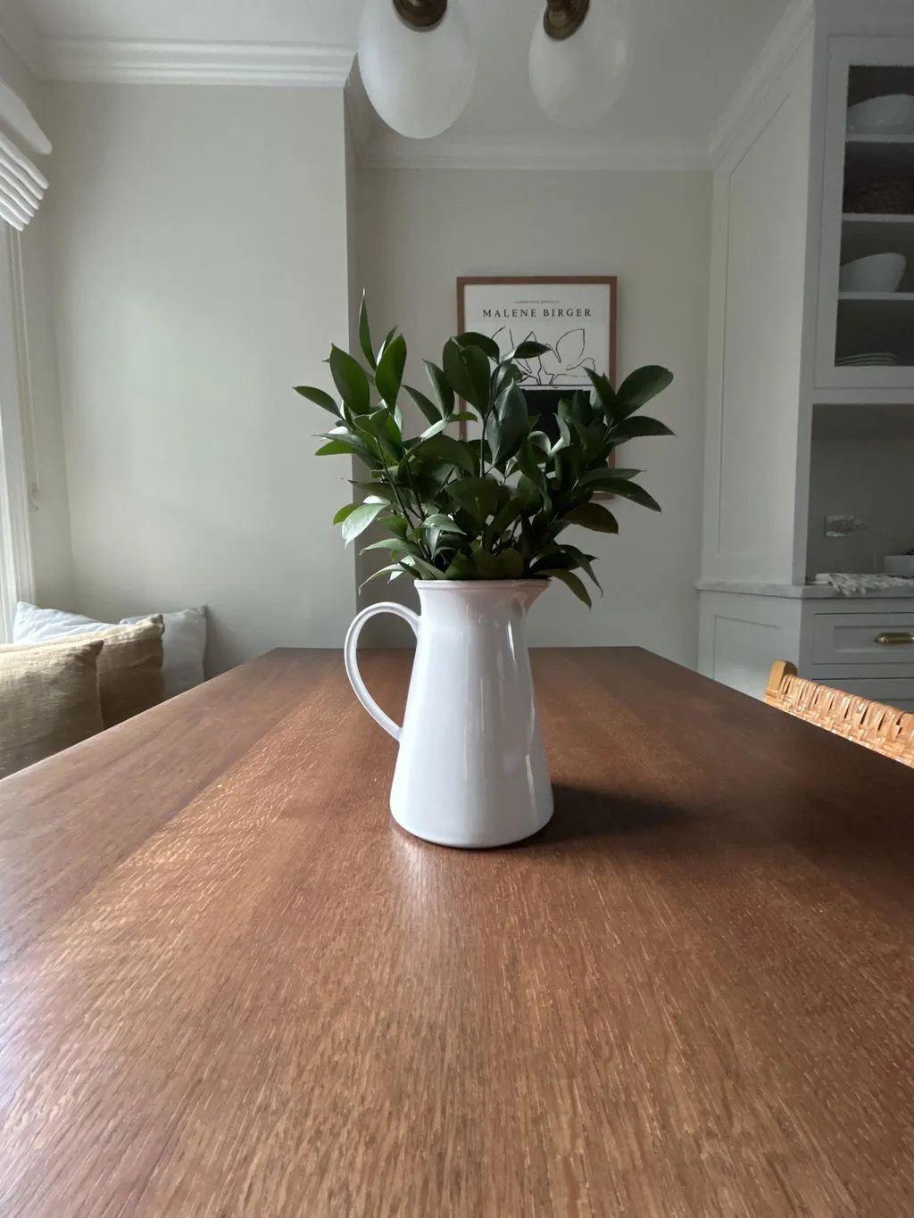 Costa Nova Friso Pitcher kande hvid stentøj blank glasur