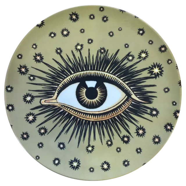 Les Ottomans Occhio EYEP04 desserttallerken porcelæn