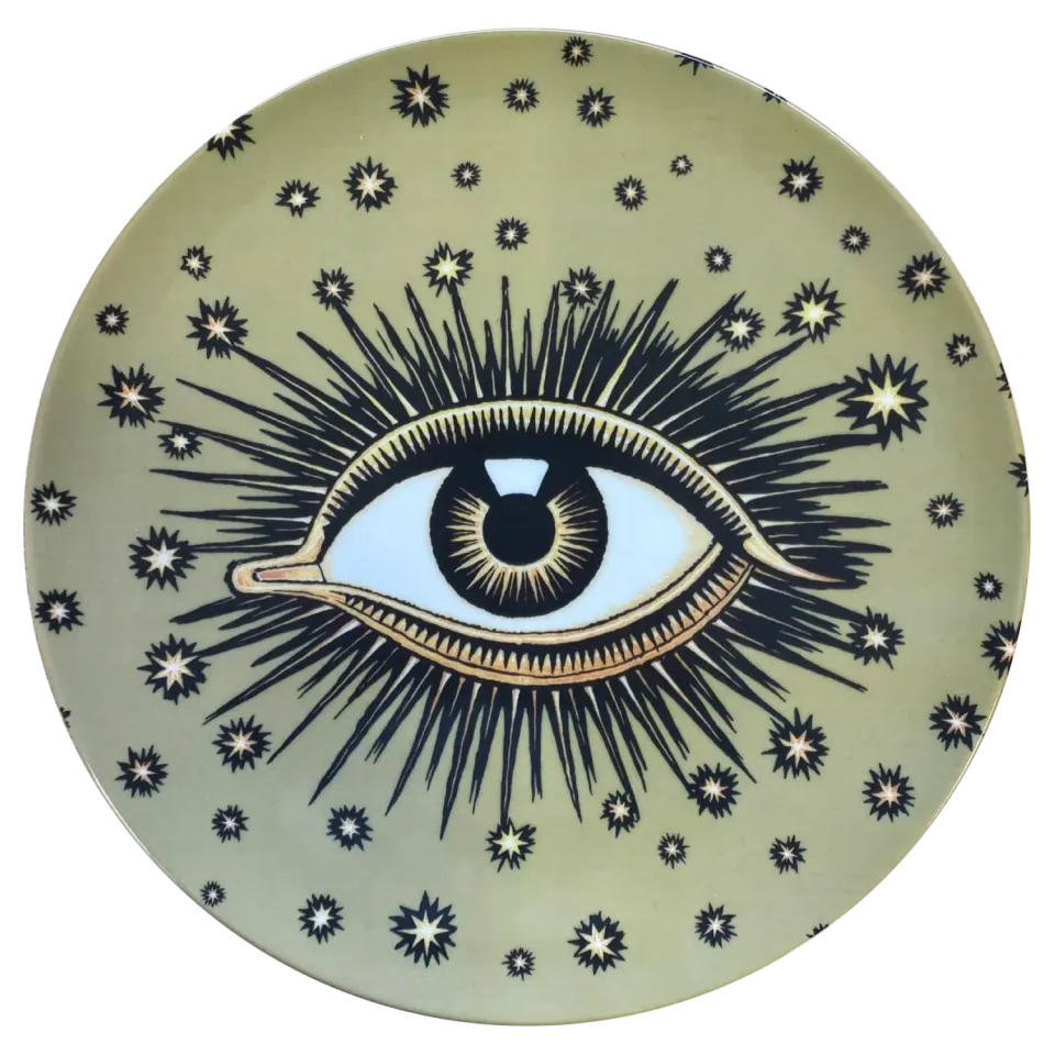 Les Ottomans Occhio EYEP04 desserttallerken porcelæn