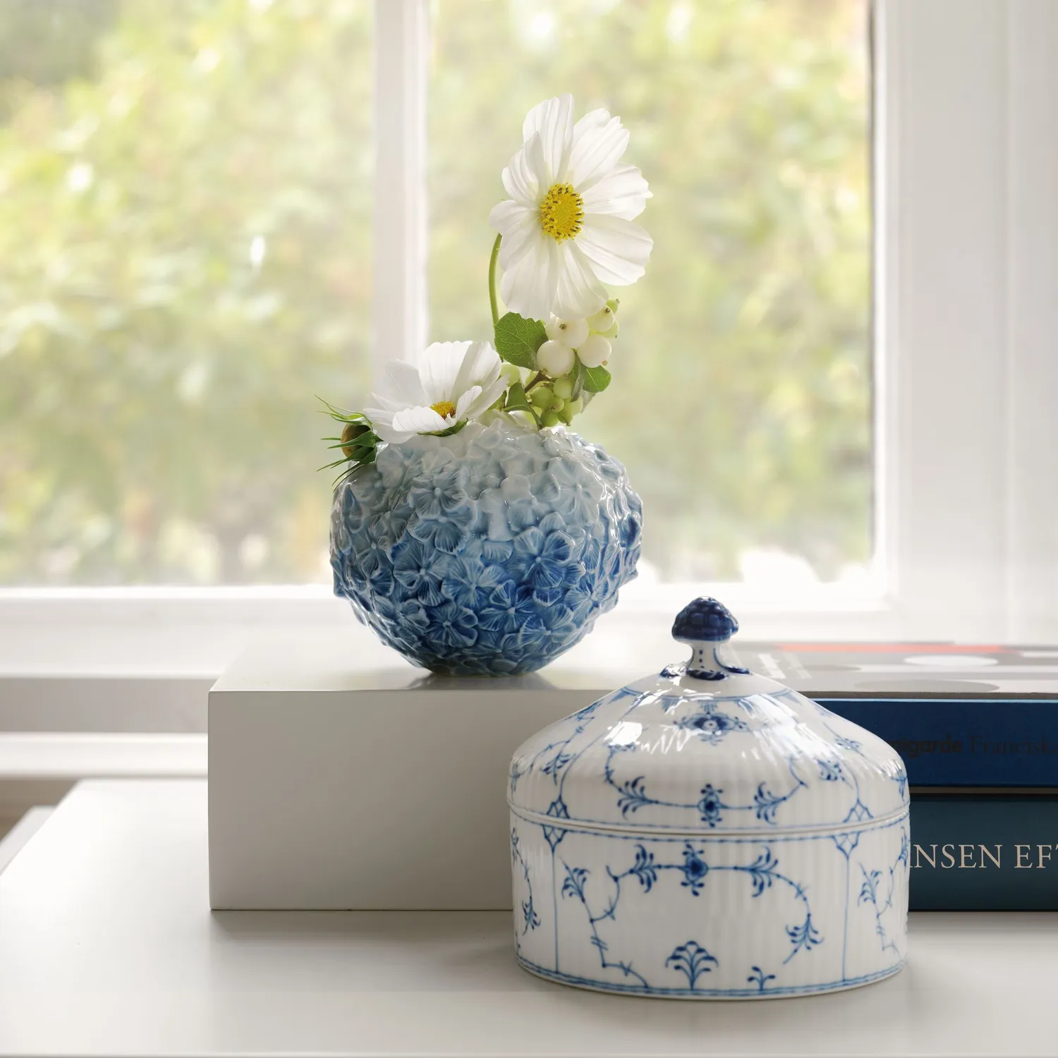 Kgl. Porcelæn Art of Giving Flowers vase hortensia 10 cm