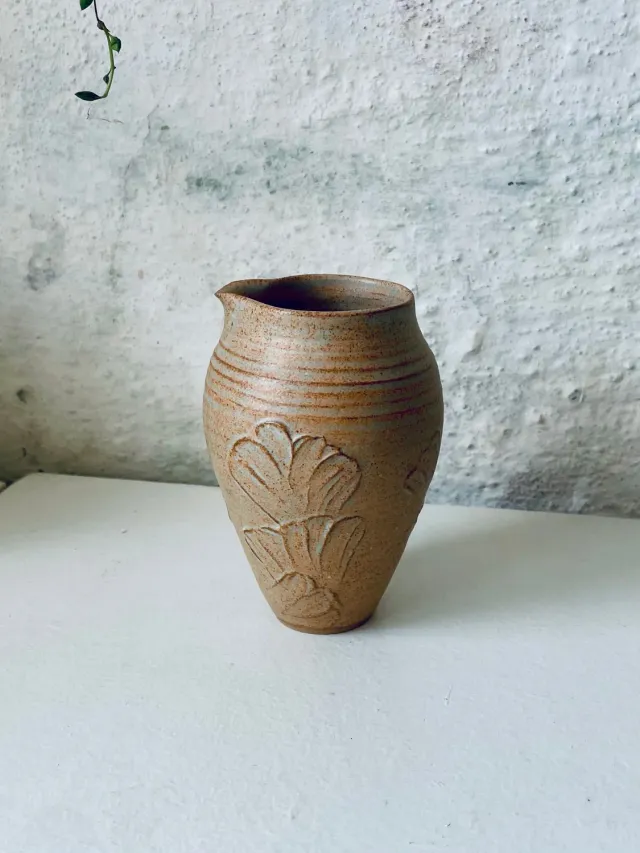 Marie Debié Ceramics Flower Petal flødekande stentøj
