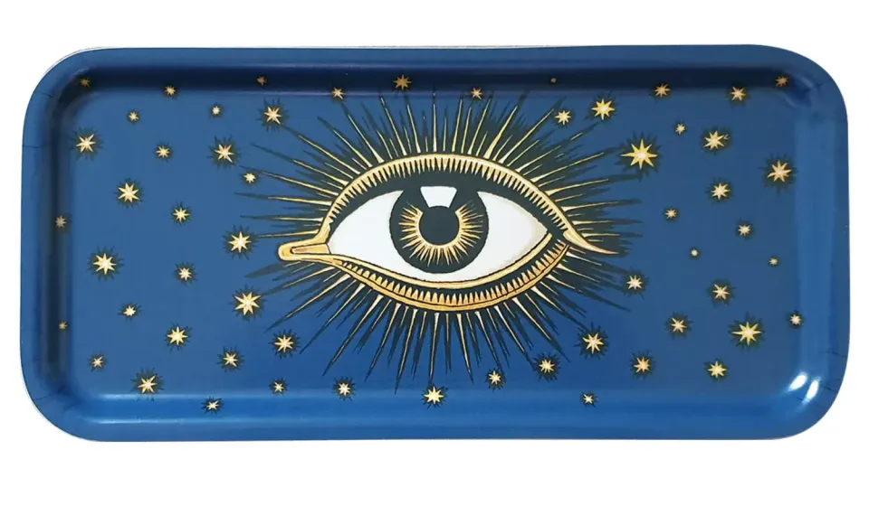 Les Ottomans Eye EYE02 bakke træ med øje