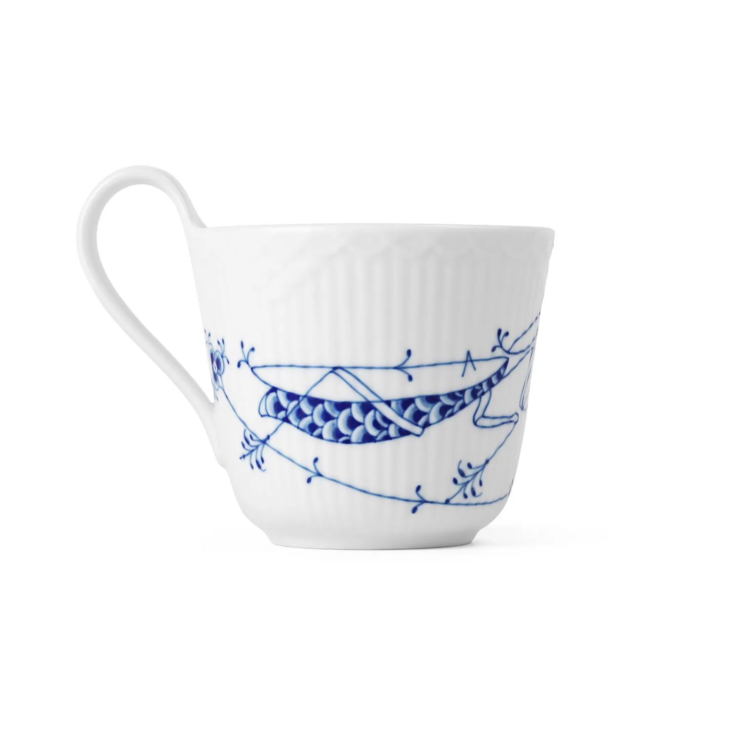 Royal Copenhagen Royal Creatures Knæler højhankskop 33 cl håndmalet