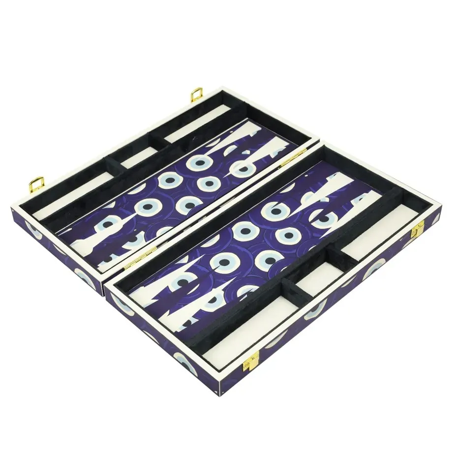 Les Ottomans Backgammon Eye backgammonspil kompakt
