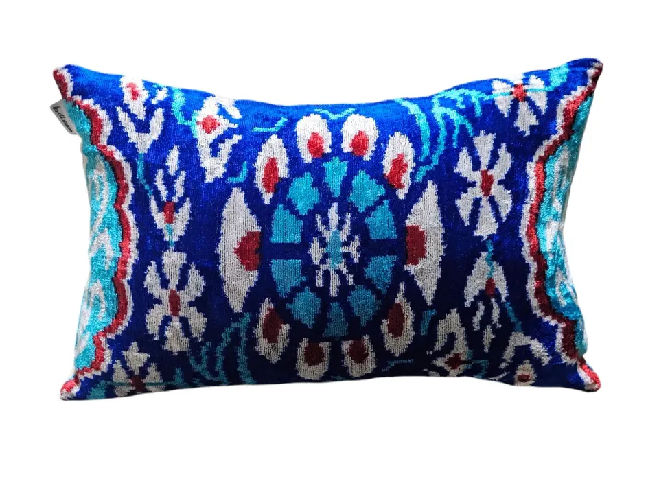 Les Ottomans V501 pudebetræk silkefløjl ikat