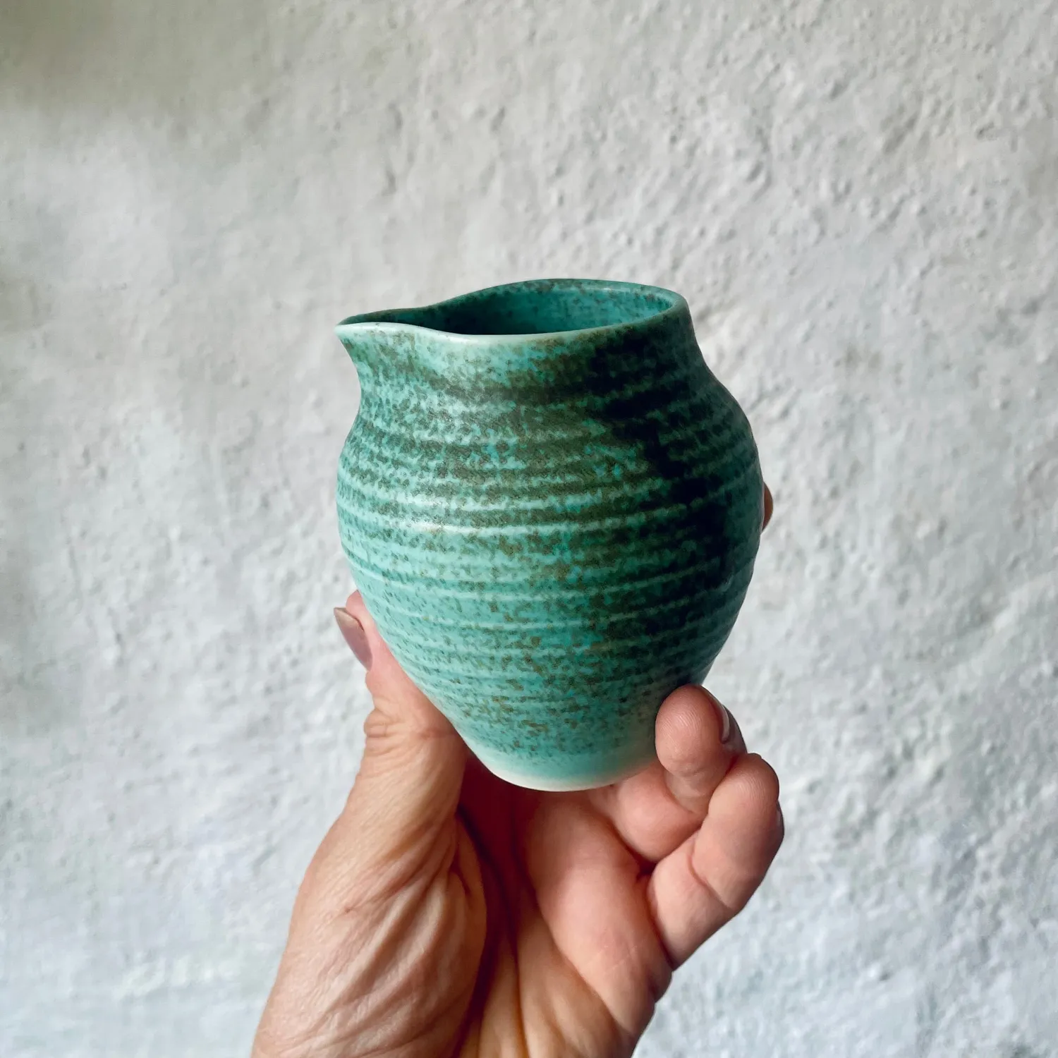 Marie Debié Ceramics flødekande stentøj håndlavet