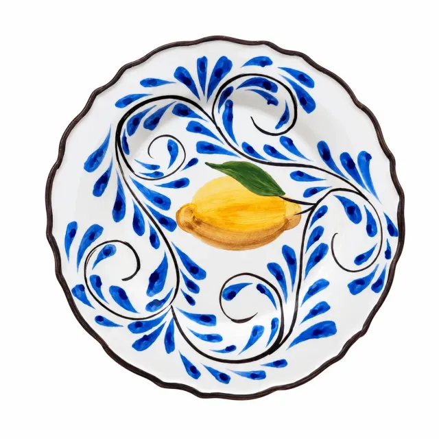 Les Ottomans Positano POC01 desserttallerken citron