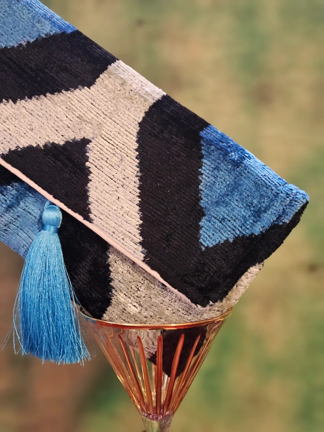 Les Ottomans Velluto di Seta 45_1 clutch silkefløjl