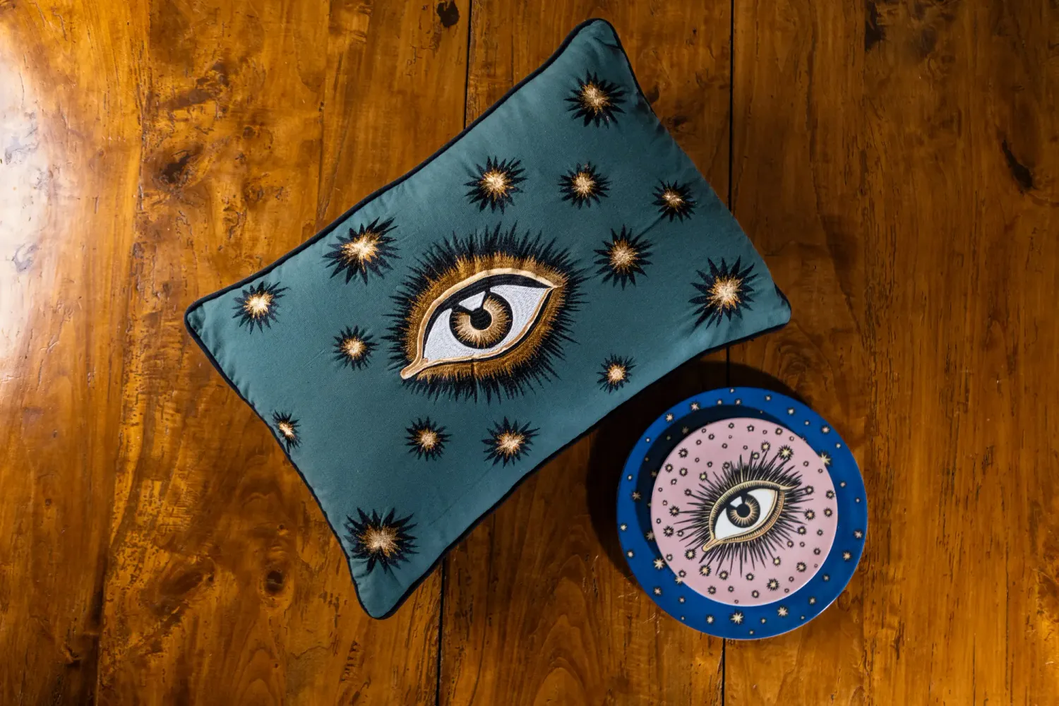 Les Ottomans Occhio EYEP02 desserttallerken porcelæn