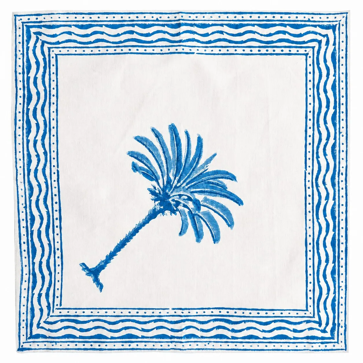 Les Ottomans Palm stofservietter 2 stk bomuld