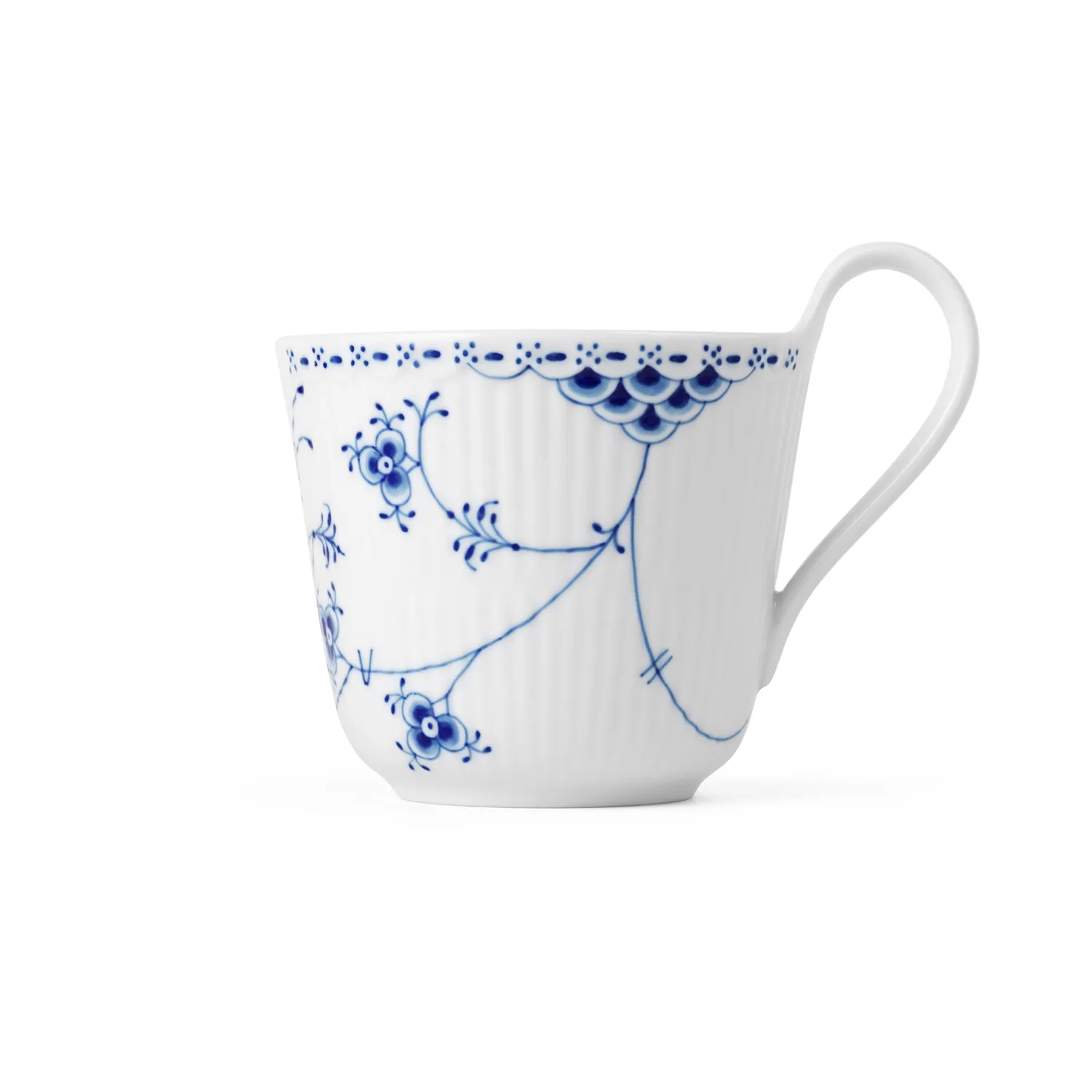 Royal Copenhagen Royal Creatures Knæler højhankskop 33 cl håndmalet