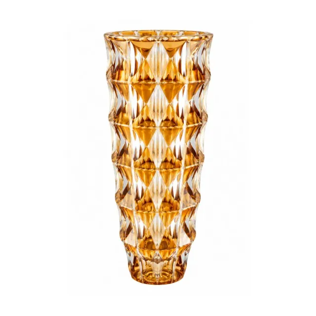 Les Ottomans CBV03 vase guld facetslebet krystal
