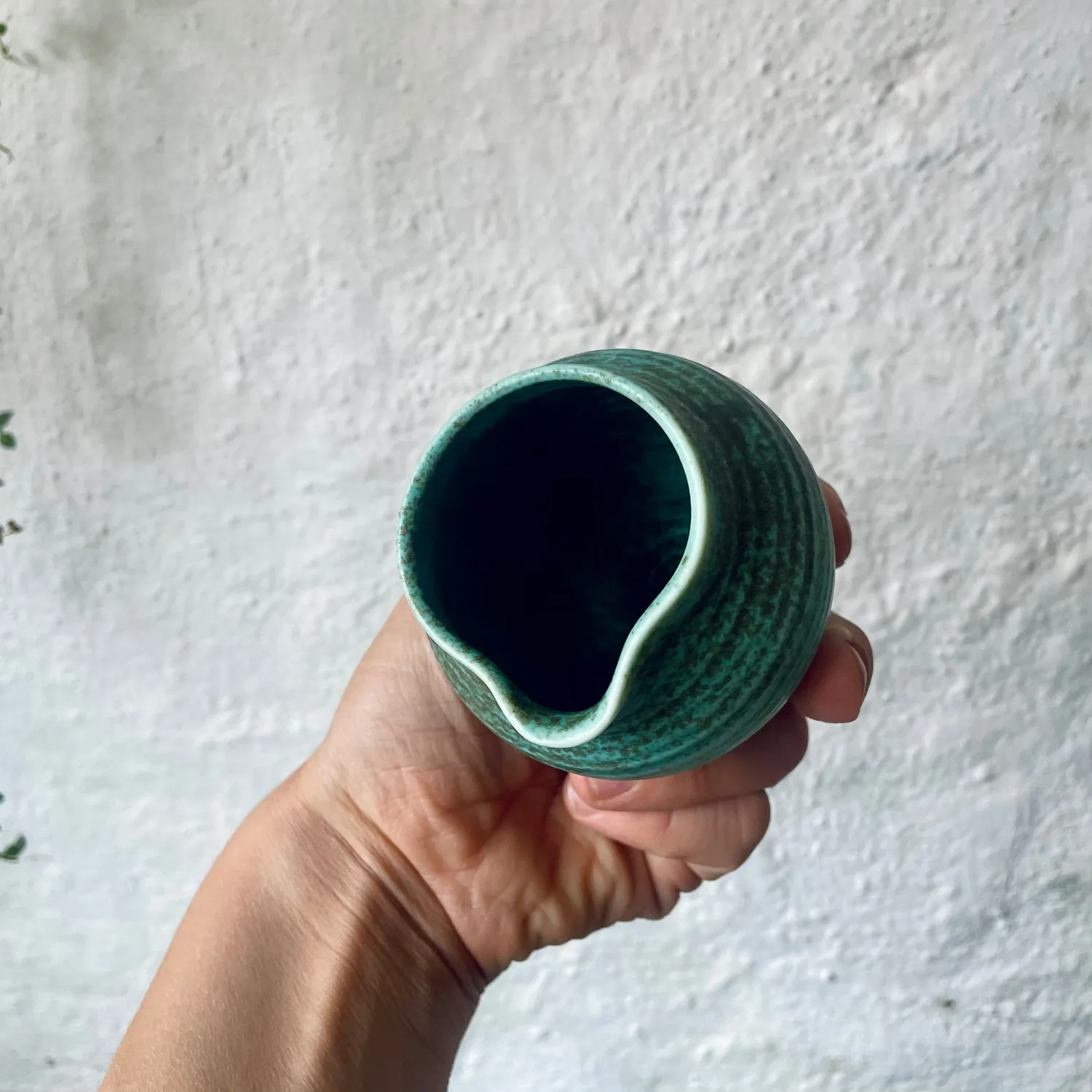 Marie Debié Ceramics flødekande stentøj håndlavet